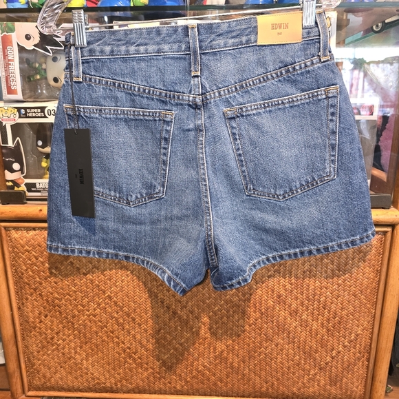 EDWIN AMBER JEAN SHORTS - Picture 5 of 7